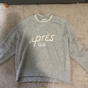 Abercrombie & Fitch Gray Crewneck Sweater